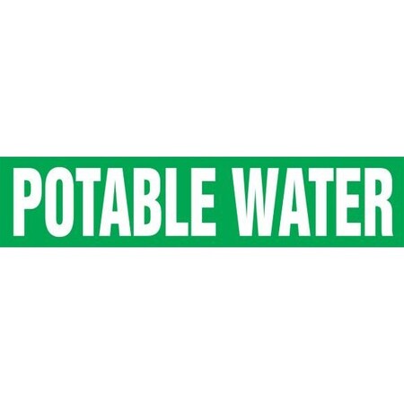 Accuform ASME ANSI PIPE MARKER POTABLE RPK575CTC RPK575CTC